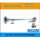 Unıversal Marin Havalı Korna 12V-24V 650Mm - Benmax-Bx10006