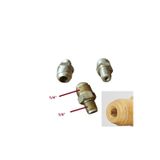 Universal Memeli Ünyon 1/4"-1/4"Enjektör Girişli