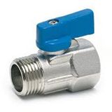 Universal Mini Küresel Vana 1/2" (Kırmızı)