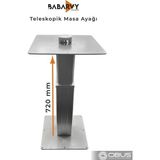 Universal OBUS KARAVAN MASA AYAĞI TELESKOBİK MASA AYAĞI 720MM BABARVY - Standart