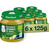 Universal Organik Bezelye, Brokoli ve Kabak Püresi 125 Gram x 6 - 0,18 kg