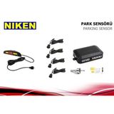 Unıversal Park Sensoru Led Ekran Ses İkazlı Siyah - Niken 016 001 02 01