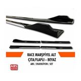 Üniversal Piano Black Kulaklı Flaplı Marşpiyel Lipi Bıçağı Beyaz