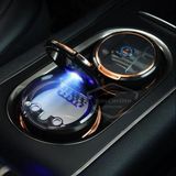 Universal Porselen Yanmaz Koku Gecirmez Isikli Lux Oto Kulluk Dumansiz Kapakli Spor Arac Ici Kulluk Araba Kullugu Gold