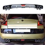 Universal Renault Megane 2 Hb Difüzör Arka Tampon Eki 4 Egzoz Çıkışlı