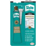 Universal Silikon, Üstün Kalite %100 Şeffaf Silikon, Mutfak, Banyo ve Pencereler Için Hızlı Kuruyan Dolgu Macunu, Sararma ve Küflenme Yapmaz, 50 gr Tüp