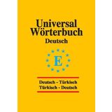 Universal Sözlük Almanca Türkçe - Türkçe Almanca