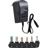 Unıversal SY-668 30W 3A Tablet Modem Dizüstü Pc Şarj Adaptörü 6dc - RENK - Siyah