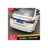 Universal Toyota Corolla Bagaj Üstü Spoiler Yapışık Trd Abs Plastik 2014-