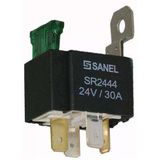 Unıversal Truck 24 V Sigortalı Role 87 30A 4 U - Sanel Sr2444