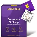 Universal U De-Stress & Sleep Multivitamin Ashwagandha & Theanine & Valerian Root & Melatonin 30 Pill Packs