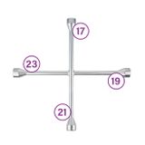 Universal Uyumlu İstavroz Bijon Anahtarı 4 Lü Ksa 17X19x21x23