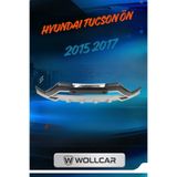 Universal WOLLCAR Hyundai Tucson Uyumlu Ön Tampon Koruma Difüzör 2015-2017 Arası