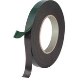 Universal Yeşil Siyah Çift Taraflı Köpük Bant 20 mm x 10 mt