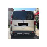 Universal Zg Fiat Doblo Difüzör Arka Tampon Eki 4 Egzoz Çıkışlı