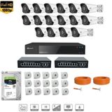 Unıvıew 2 Mp Ip Kamera 16 Kameralı Full Hd Set