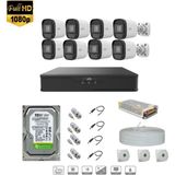 Unıvıew Full Hd 8 Kameralı Set