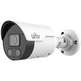 Uniview IPC2124LE-ADF28KMC-WL 4 MP 2.8 mm Colorhunter H265+ IP67 Dahili Ses Hoparlör IR Bullet IP Kamera