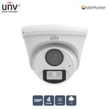 Uniview UAC-T112-AF28-W 2 MP 2.8 mm Colorhunter 20 mt IP67 AHD Dahili Ses Dome Kamera