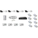 Uniview Unv 2 Mp 2.8 m lens ultra WDR metal kasa SESLİ Ip Kamera Seti POE
