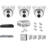 Uniview Unv 2mp Ip Kamera Seti sesli 1 aylık kayıt kapasitesi