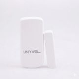 Uniywell LB-08WF Dış Ortam Siren Set Uyumlu Kablosuz Akıllı Kapı ve Pencere Sensörü Manyetik Kontak Güvenlik Sensörü (Beyaz)