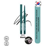 UNLEASHIA Easy Glide Flat Eyeliner 01 Deep Black | Kolay Sürümlü Eyeliner