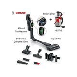 Unlimited 10 Şarjlı Süpürge+Bosch Cam Demlikli Çay Makinesi Hediye - Siyah