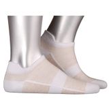 UNLIMITED LEGWEAR 2'li Ekonomik Paket Patik Spor Bej/Beyaz Çorap 40-42