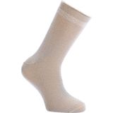 Unlimited Legwear Bej Simli Ince Soket Çorap - Standart