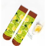 Unlimited Legwear Kadeh Desenli Yeşil Unisex Soket Çorap 37-41 - 37 - 41