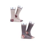 UNLIMITED LEGWEAR Kalın Kışlık 2li Kahverengi Çorap Seti 40-44