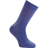 Unlimited Legwear Mavi Simli Ince Soket Çorap - Standart