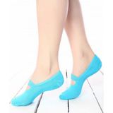 Unlimited Legwear Mavi Yoga Pilates Ev Çorabı Tabanı Kaydırmaz Silikon Kaplı Babet Çorap - 36 - 40