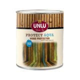 Ünlü Protect Aqua Su Bazlı Ahşap Koruyucu 0,9L 2.Grup yosun-yesili