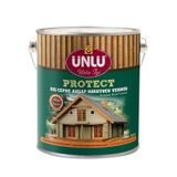 Ünlü Protect Vernikli Dış Cephe Ahşap Koruyucu 12Kg seffaf-parlak