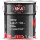Ünlü Rapid Endüstriyel Boya Yarı Mat Siyah 0,70L siyah