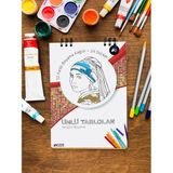 Ünlü Tablolar Yetişkinler Için Boyama Kitabı, Mandala Boyama Kitabı, Hobi Sanatsal Boyama Sayfaları, Yetişkin Boyama Seti, Van Gogh