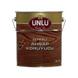 Ünlü Vernikli Ahşap Koruyucu 12Kg 1.Grup acik-mese
