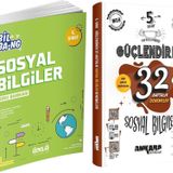 Ünlü Yayıncılık 5.Sınıf Bil Bang Sosyal Bilgiler Soru Bankası Ve Ankara 32 Haftalık Deneme Seti 2 Kitap