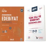 Ünlü Yayıncılık Ayt Edebiyat Best Peak Soru Ve Limit Türk Dili Edebiyatı Deneme Seti 2 Kitap