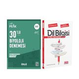 Ünlü Yayıncılık Tyt Biyoloji Best Peak 30 Lu Denemesi Ve Akm Dil Bilgisi Soru Bankası Seti 2 Kitap