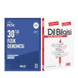 Ünlü Yayıncılık Tyt Fizik Best Peak 30 Lu Denemesi Ve Akm Dil Bilgisi Soru Bankası Seti 2 Kitap