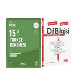 Ünlü Yayıncılık Tyt Türkçe Best Peak 15 Li Denemesi Ve Akm Dil Bilgisi Soru Bankası Seti 2 Kitap