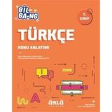 Ünlü Yayınları 7. Sınıf Bil Bang Türkçe Konu Anlatımı