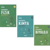 Ünlü Yayınları Tyt Fizik Kimya ve Biyoloji Best Peak Soru Bankası Seti 3 Kitap