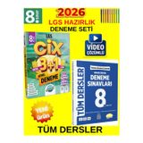 Ünlüler Cix 3+1 &Editör Tüm Branşlar Genel Deneme Seti 2026 Lgs +Tablet Kalem