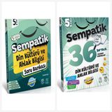 Ünlüler Karması 5. Sınıf Din Kültürü Soru Bankası ve Haftalık Deneme Seti 2 Kitap