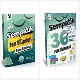 Ünlüler Karması 5. Sınıf Fen Bilimleri Soru Bankası ve Haftalık Deneme Seti 2 Kitap
