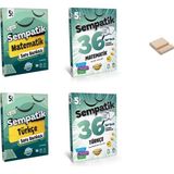 Ünlüler Karması 5. Sınıf Matematik ve Türkçe Sempatik Soru Bankası ve Haftalık Kazanım Denemeleri 4lü Set + Telefon Tutucu
